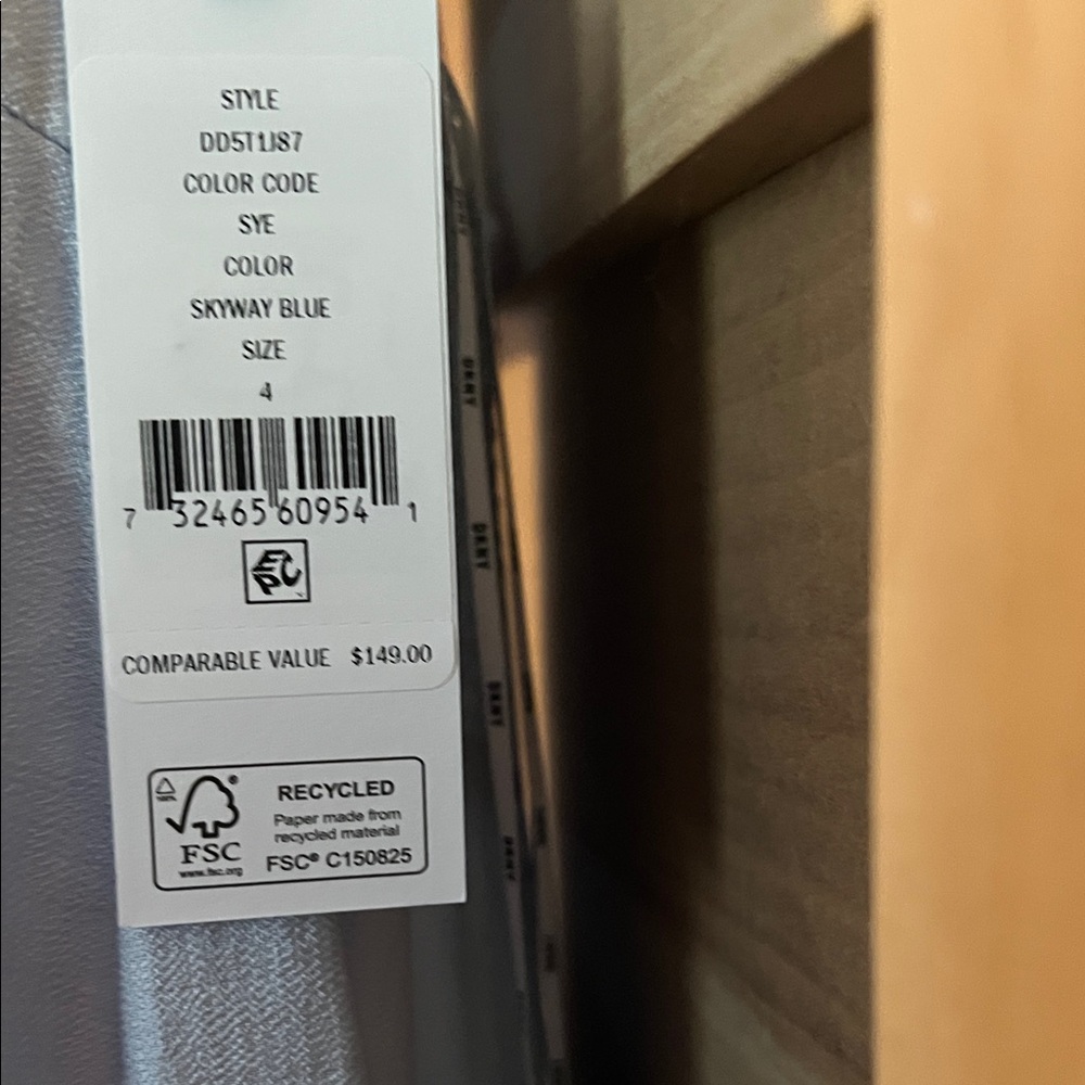 DKNY Light Blue Dress